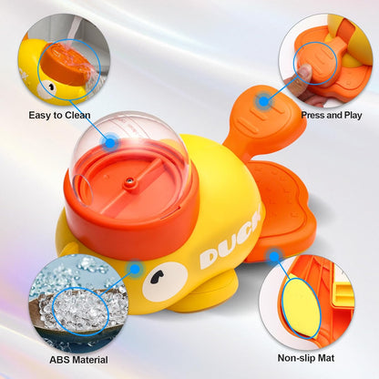 Duck Dog Treat Dispenser Toy, Interactive Slow Feeder Puzzle Toy