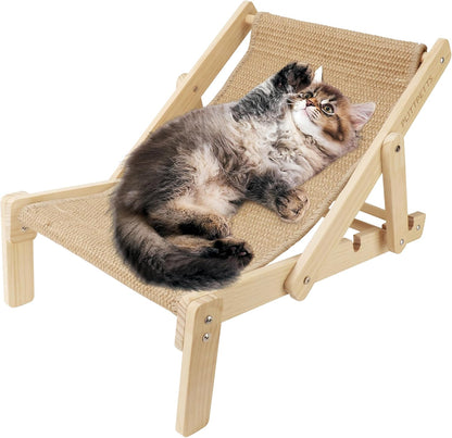 Sisal Cat Scratcher, Adjustable 4-Position Cats Scratcher Lounge