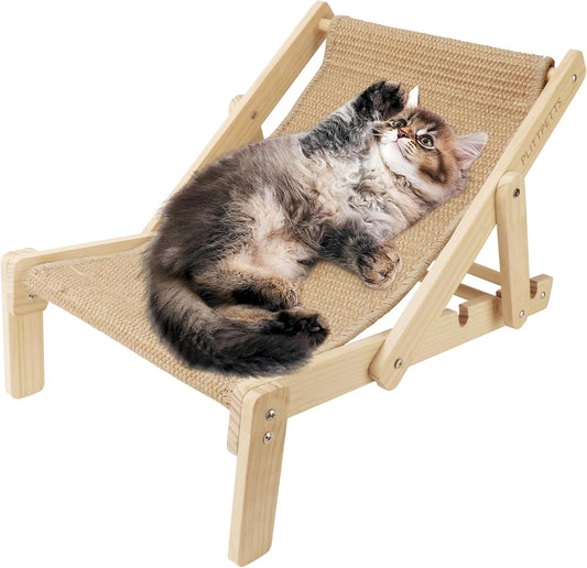 Sisal Cat Scratcher, Adjustable 4-Position Cats Scratcher Lounge